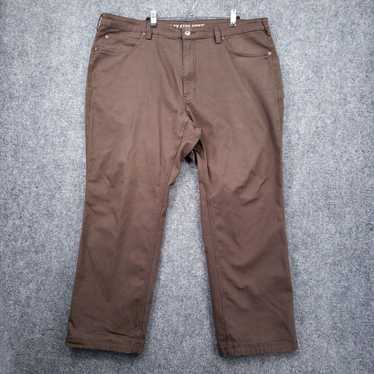 Vintage Duluth Trading Pants Mens 42x30 Brown Flex