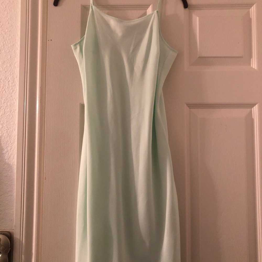 Korovilas Augustine Mint Green Lace Dress Size Me… - image 10