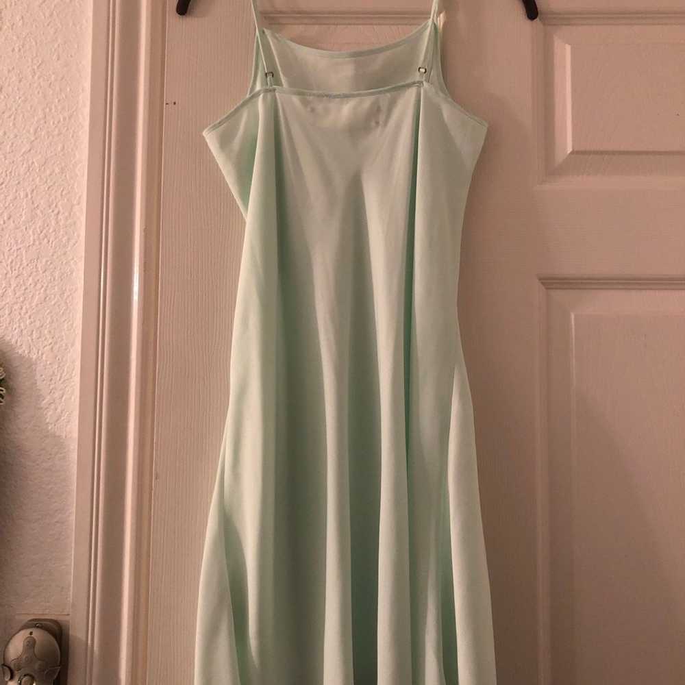 Korovilas Augustine Mint Green Lace Dress Size Me… - image 11