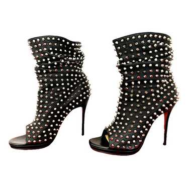 Christian Louboutin Leather open toe boots - image 1