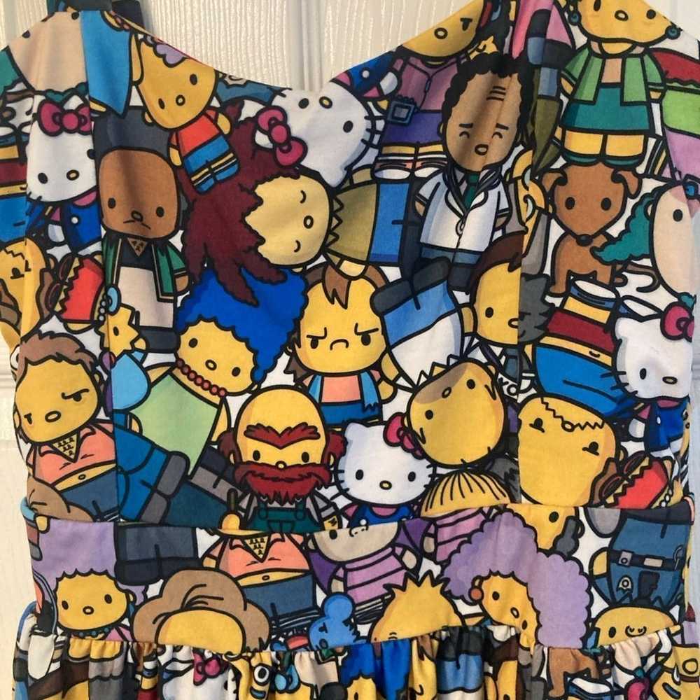 The Simpsons x Hello Kitty Dress Size L - image 2