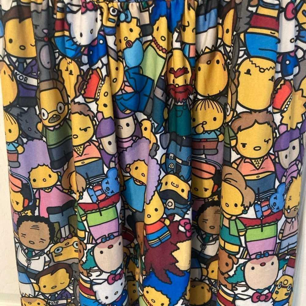 The Simpsons x Hello Kitty Dress Size L - image 3