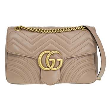 Gucci Gg Marmont Flap leather handbag - image 1