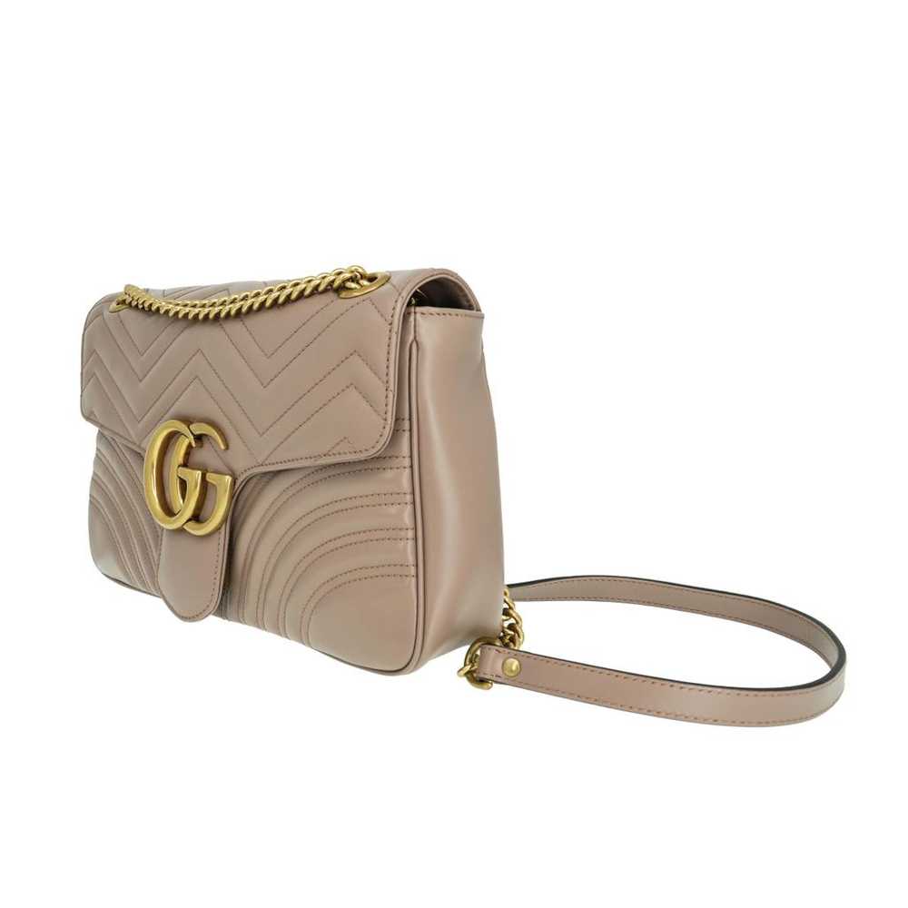 Gucci Gg Marmont Flap leather handbag - image 2