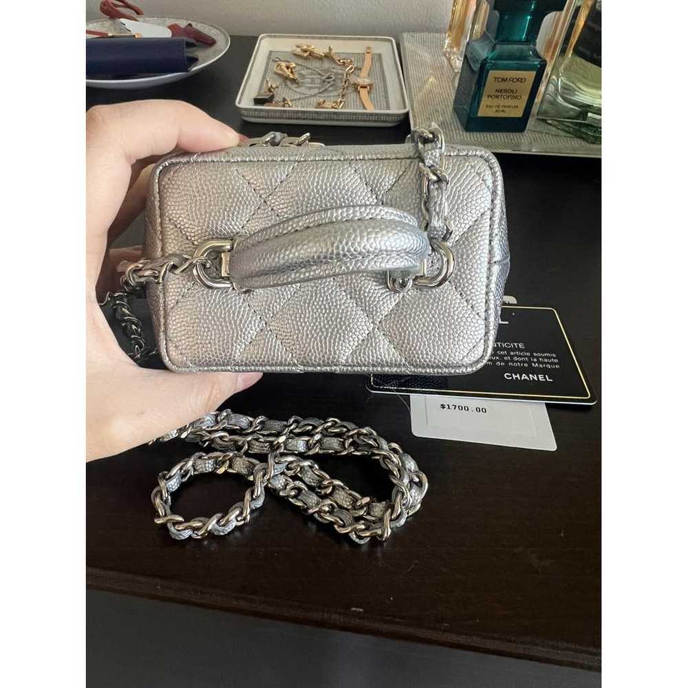 Chanel Trendy Cc Vanity leather mini bag - image 4