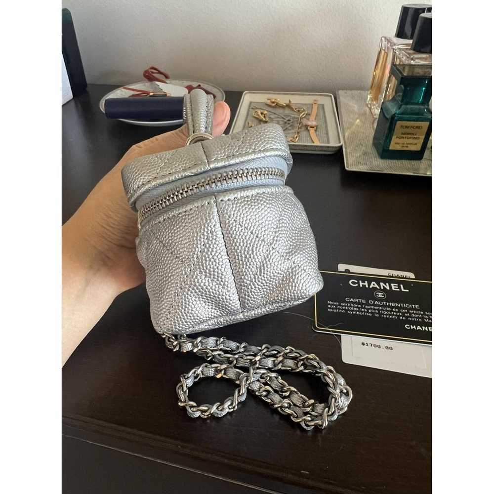 Chanel Trendy Cc Vanity leather mini bag - image 5