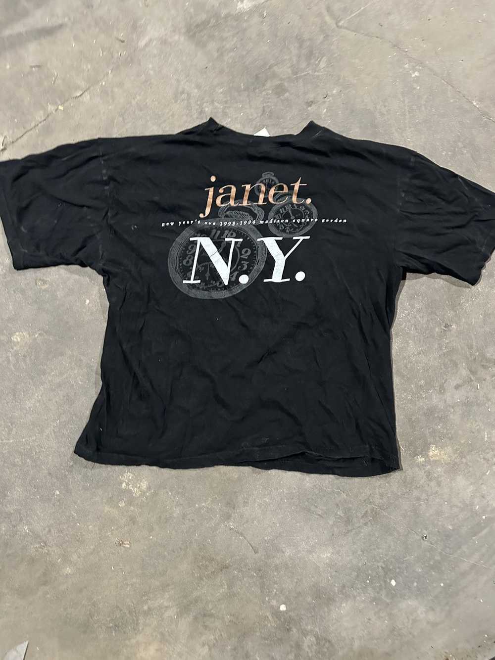 Band Tees × Streetwear × Vintage Vintage Janet Ja… - image 4