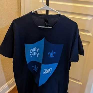 Bud Light Dilly Dilly Shield Shirt on Hanes Tag S… - image 1