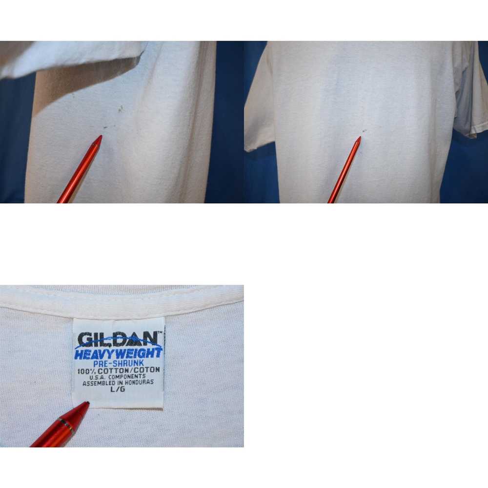 Gildan vintage 90s U.S. CHAOS STREET PUNK OI! HAR… - image 4