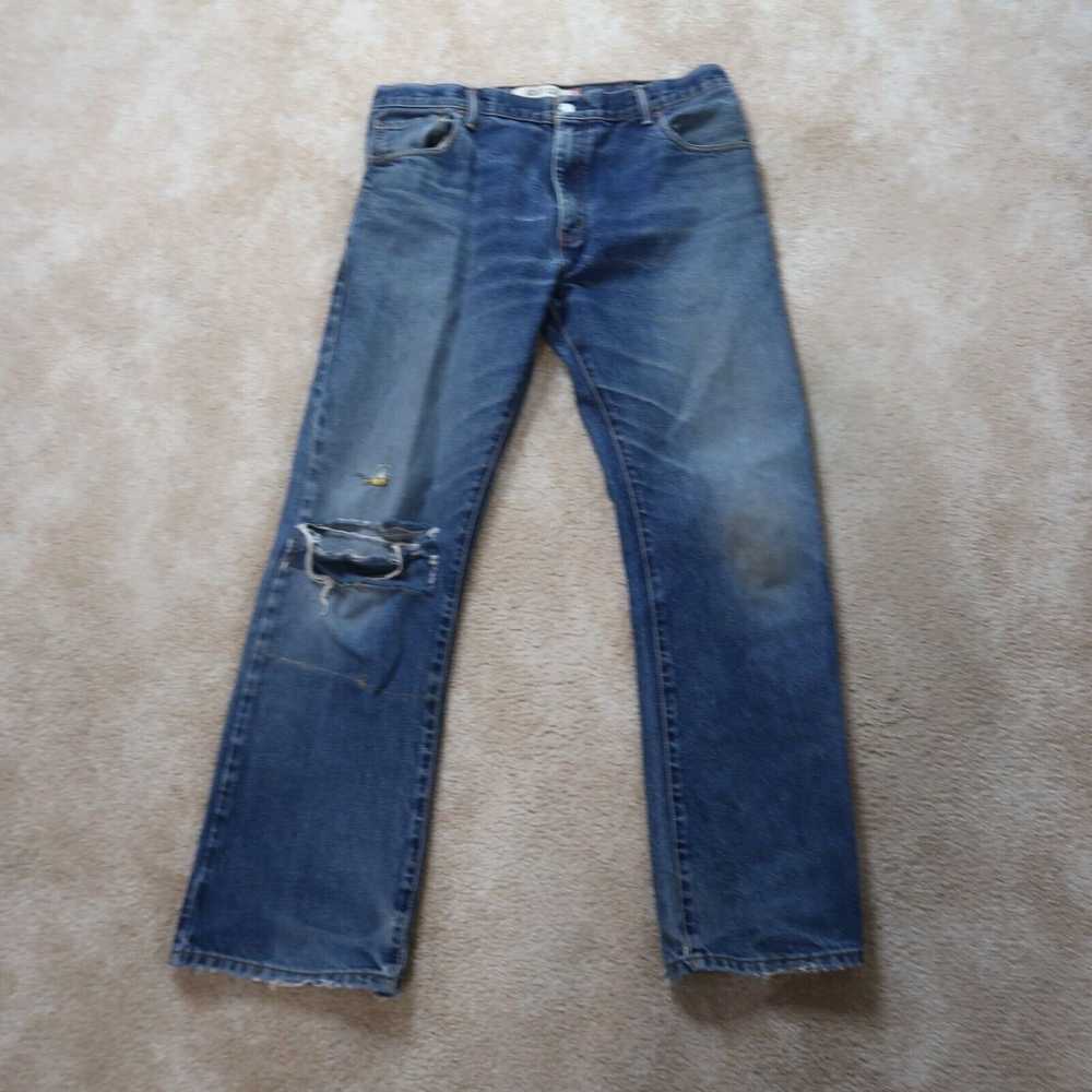Levi's Levi's 517 Bootcut Jeans Men's 36x32 Dark … - image 1