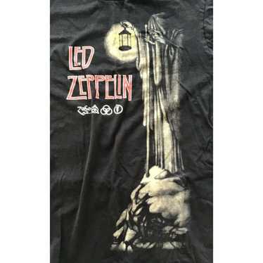 Led Zeppelin Grim Reaper Licensed T-Shirt, Black,… - image 1