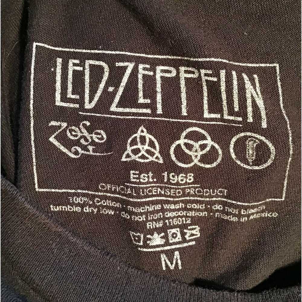 Led Zeppelin Grim Reaper Licensed T-Shirt, Black,… - image 4