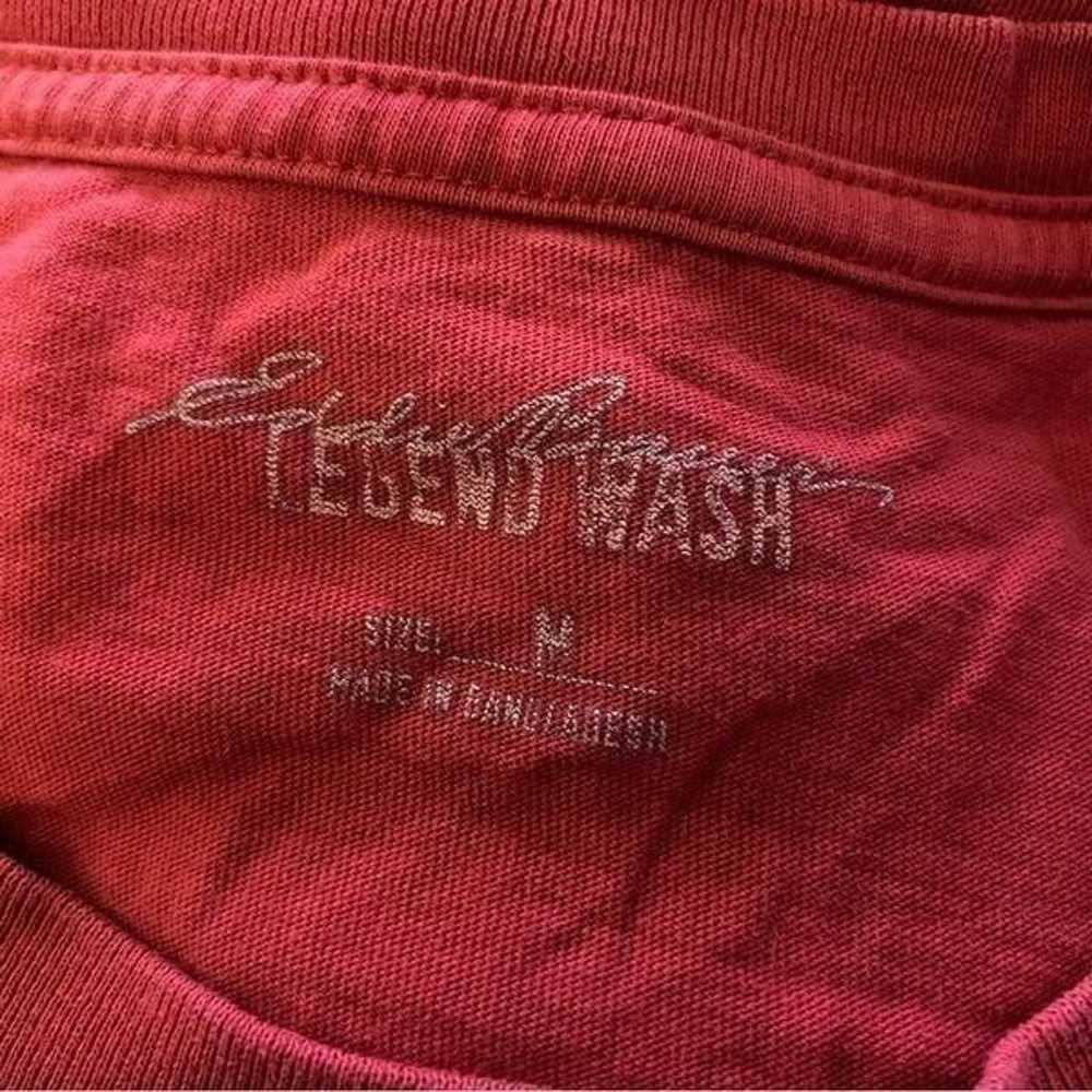 Eddie Bauer Legend Wash Short Sleeve Tee Red Medi… - image 2
