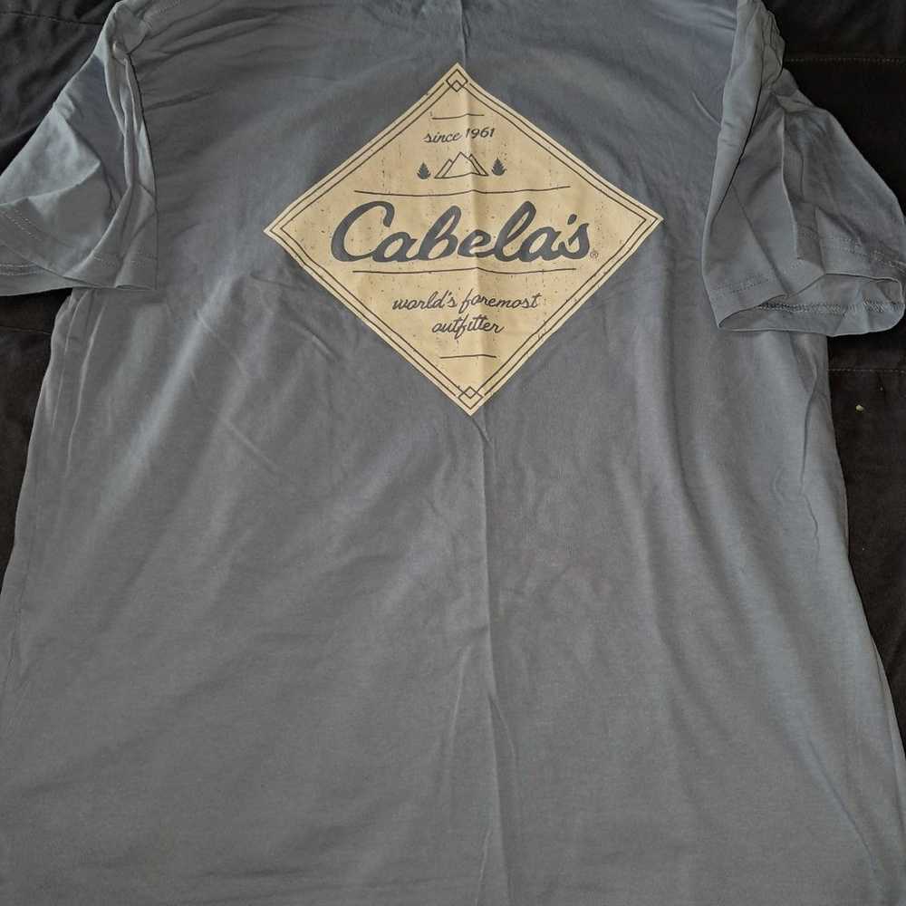 Men's Cabela's basic double-sided tee size Medium - image 1