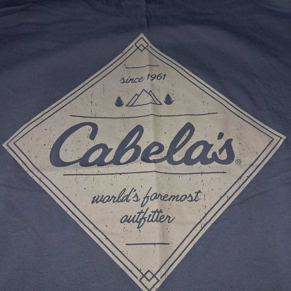 Men's Cabela's basic double-sided tee size Medium - image 2