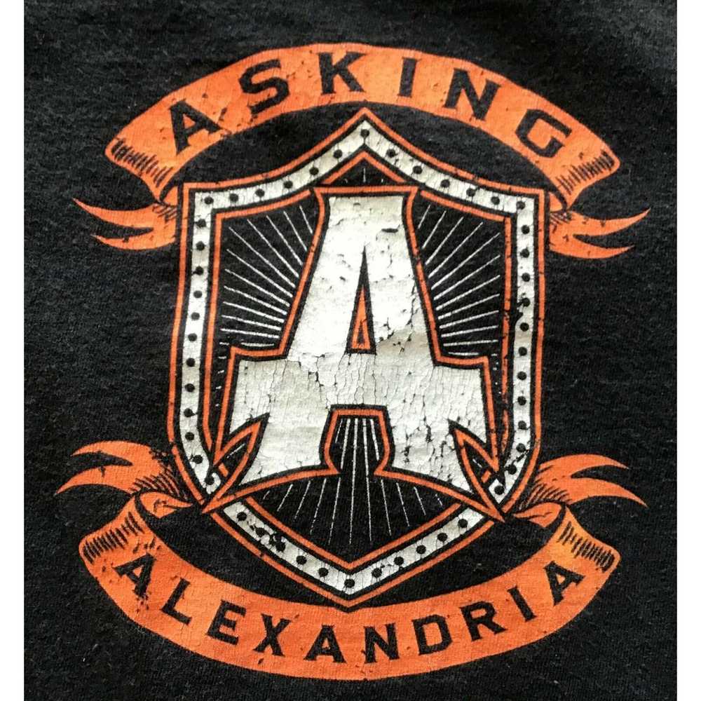 Asking Alexandria 2018 England Tour T-Shirt, Blac… - image 3