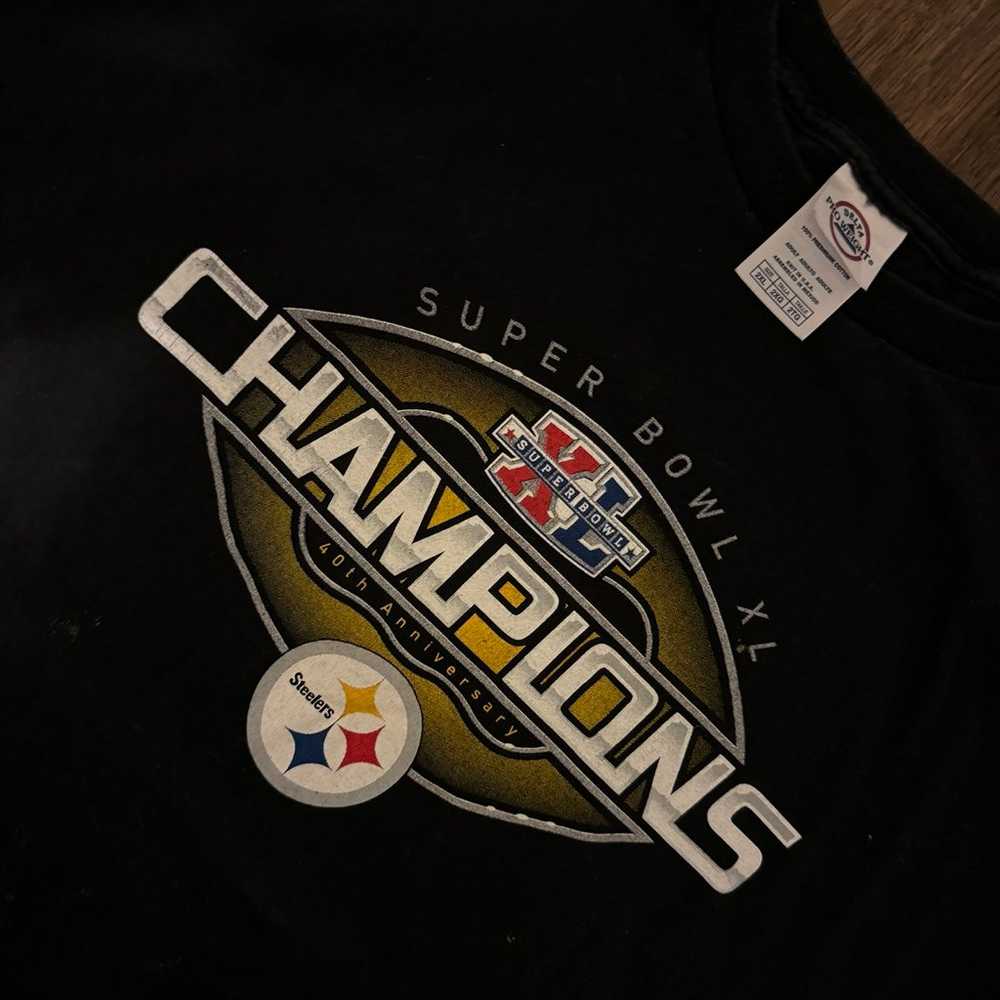 Vintage Pittsburgh Steelers 2006 Super Bowl Champ… - image 2