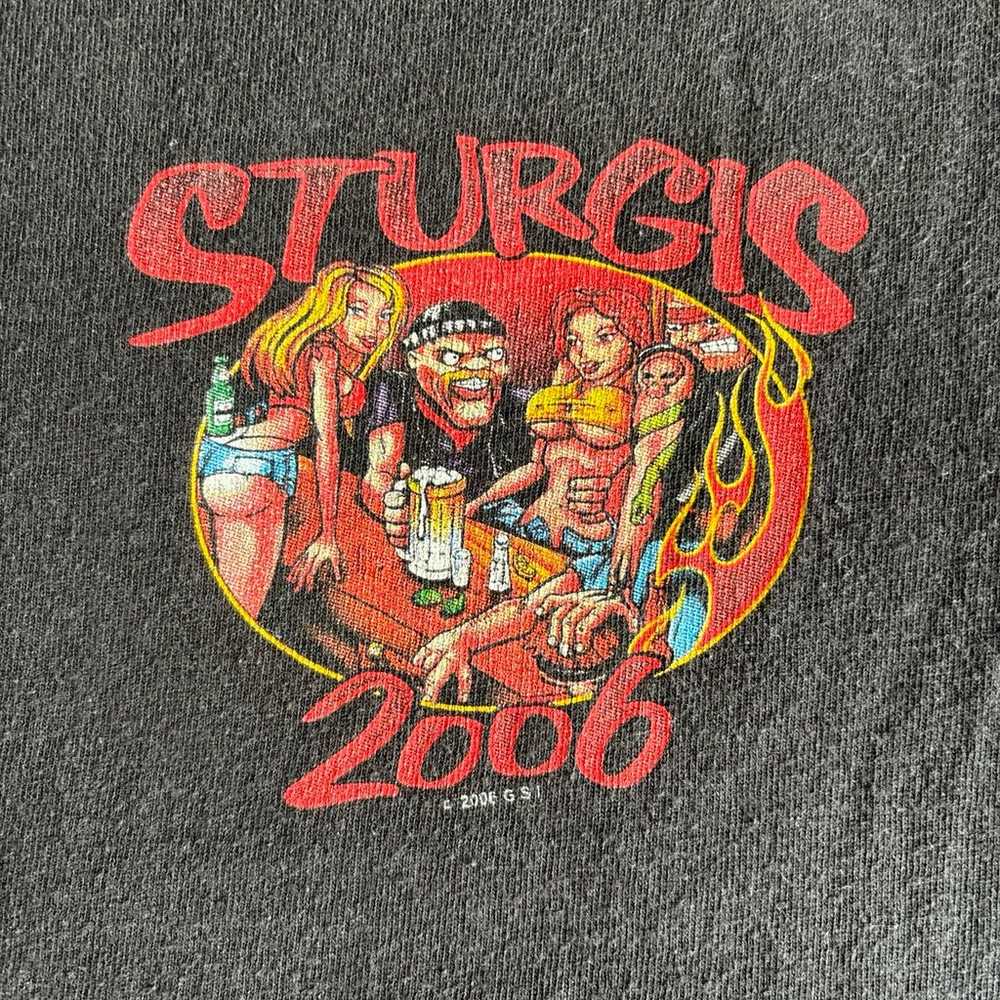 T-Shirt 2006 Sturgis Black Hills Run - image 4
