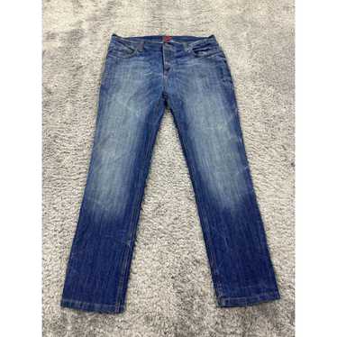 H&M HM Jeans Mens 36x30 Straight Leg Button Fly S… - image 1