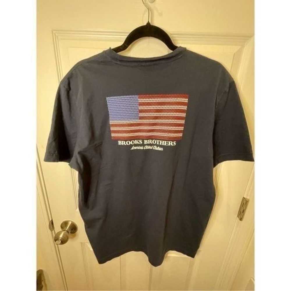 Brooks Brothers Men’s navy blue XL T-shirt Americ… - image 2