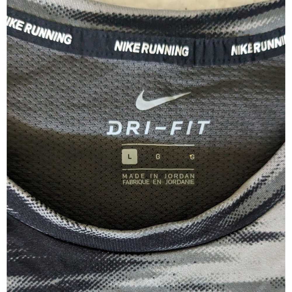 Lot of 2, NIKE Men's Dri-FIT Nike Running Tees Si… - image 4