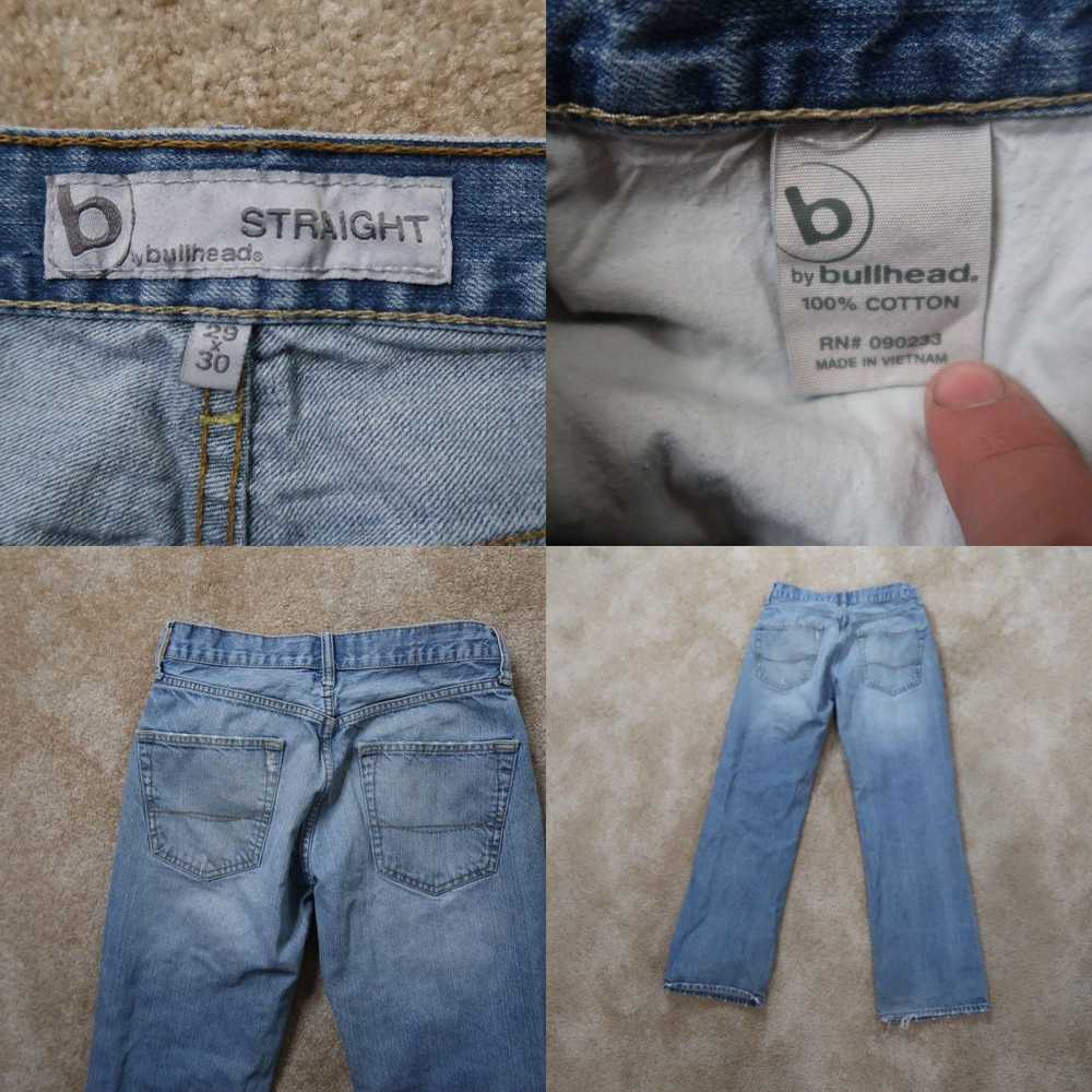 Vintage Bullhead Straight Leg jeans Men’s 29x30 B… - image 4