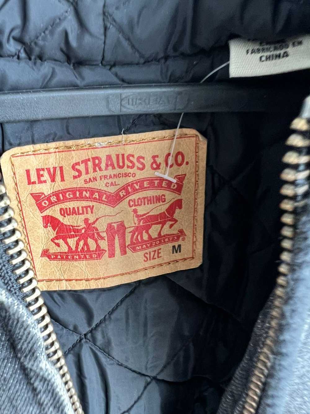 Levi's Levis Denim Hooded jacket - image 3