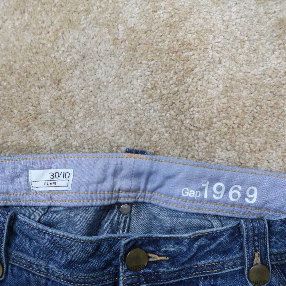 Gap Gap Low Rise Flare Jeans Stretch Women's 10 D… - image 3