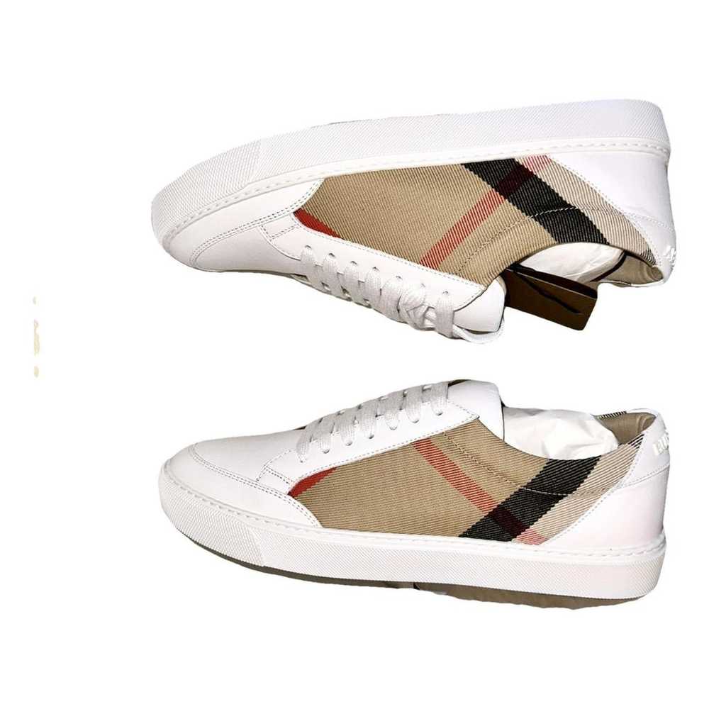 Burberry Leather trainers - image 1