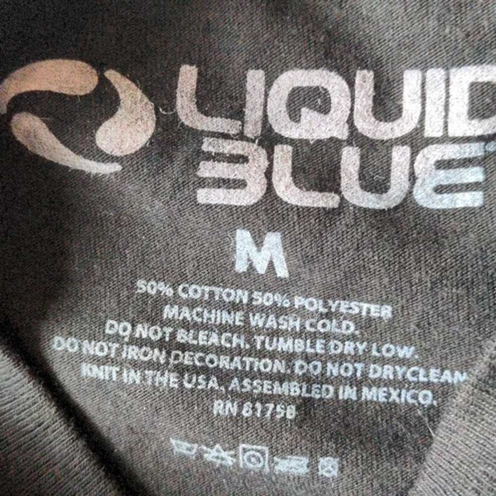 Liquid Blue Black AC/DC Dirty Deeds T Shirt Band … - image 3