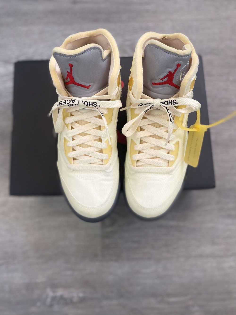 Jordan Brand × Nike Jordan 5 Off White Sail - image 5