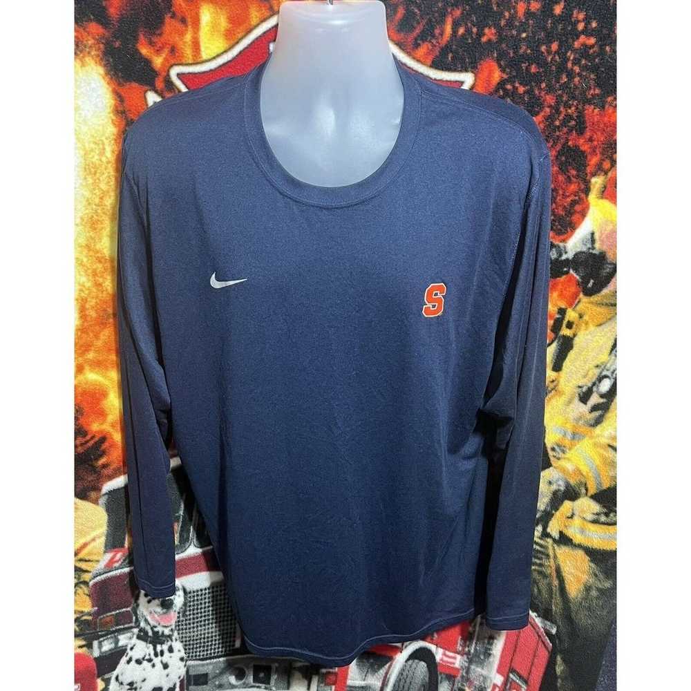 Syracuse University Shirt Mens XXL Nike Dri Fit B… - image 1