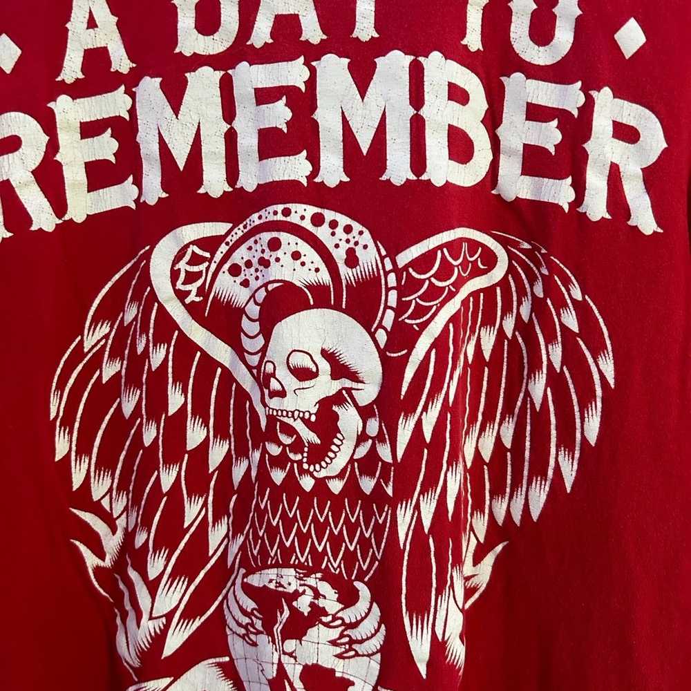2000s A Day To Remember shirt - image 2