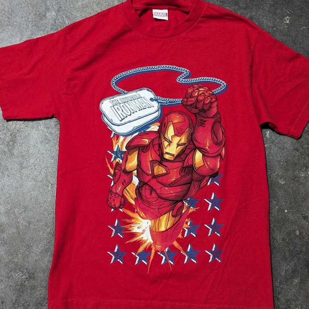 Y2K Marvel Iron Man tee shirt like NEW - S/M - image 1