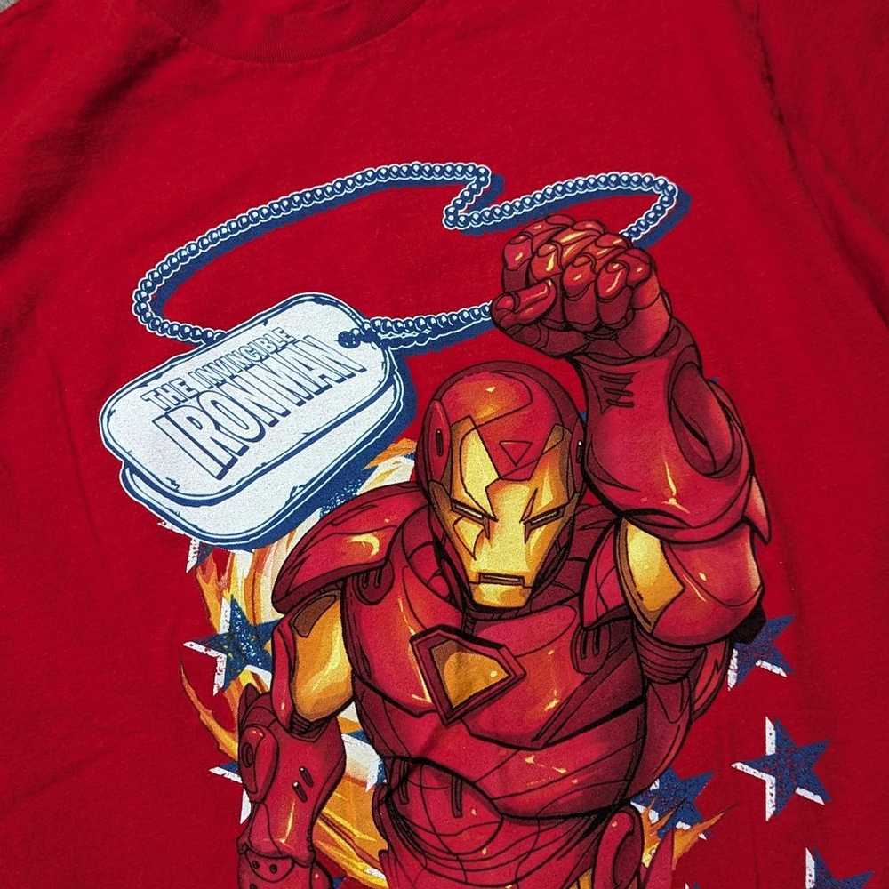 Y2K Marvel Iron Man tee shirt like NEW - S/M - image 2