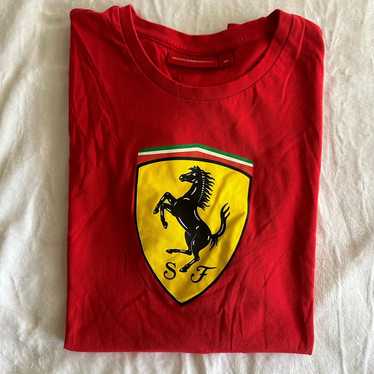 Scuderia Ferrari Logo Graphic Tshirt - image 1