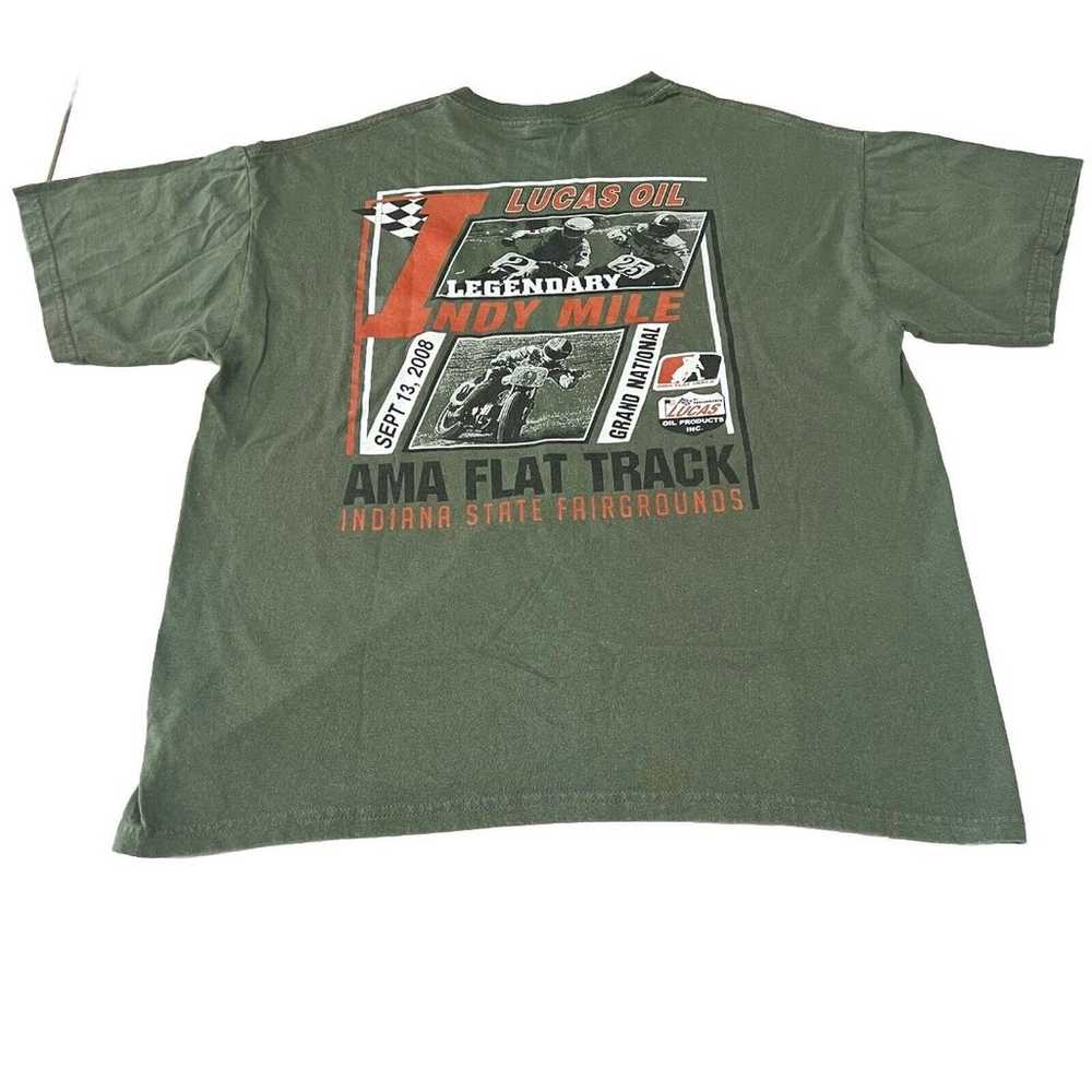 2008 AMA Lucas Oil Indy Mile Grand National Shirt… - image 2