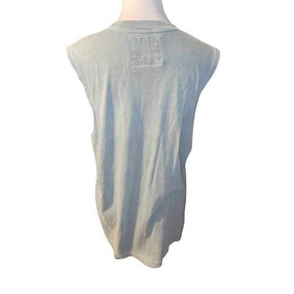 US Vintage Sage Green Key West Florida Tank Top S… - image 3