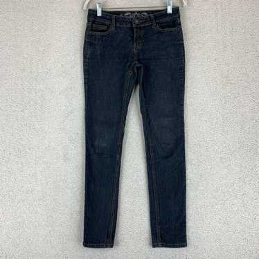 Vintage Wax Jeans Juniors Size 7 Blue Skinny Low R