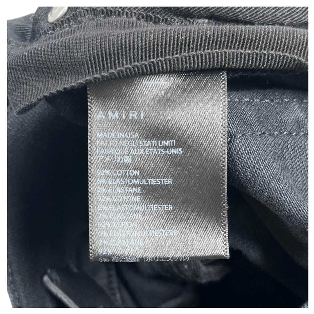 Amiri Amiri MX2 Velvet PJ Jeans Aged Black - image 3
