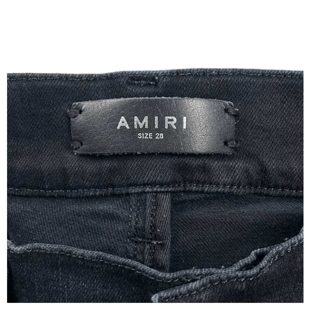 Amiri Amiri MX2 Velvet PJ Jeans Aged Black - image 4