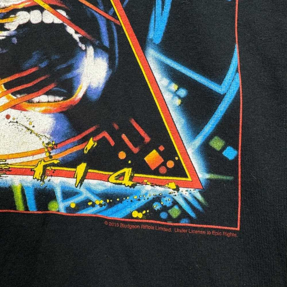 Def Leppard Hysteria World Tour 1987 T Shirt Flag… - image 3