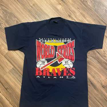 Vintage 1991 Single Stitch Atlanta Braves Tshirt