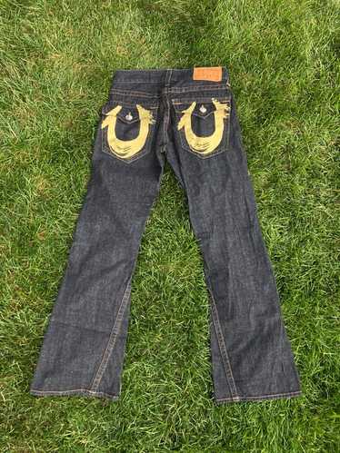 True Religion × Vintage True Religion Jeans Paint 