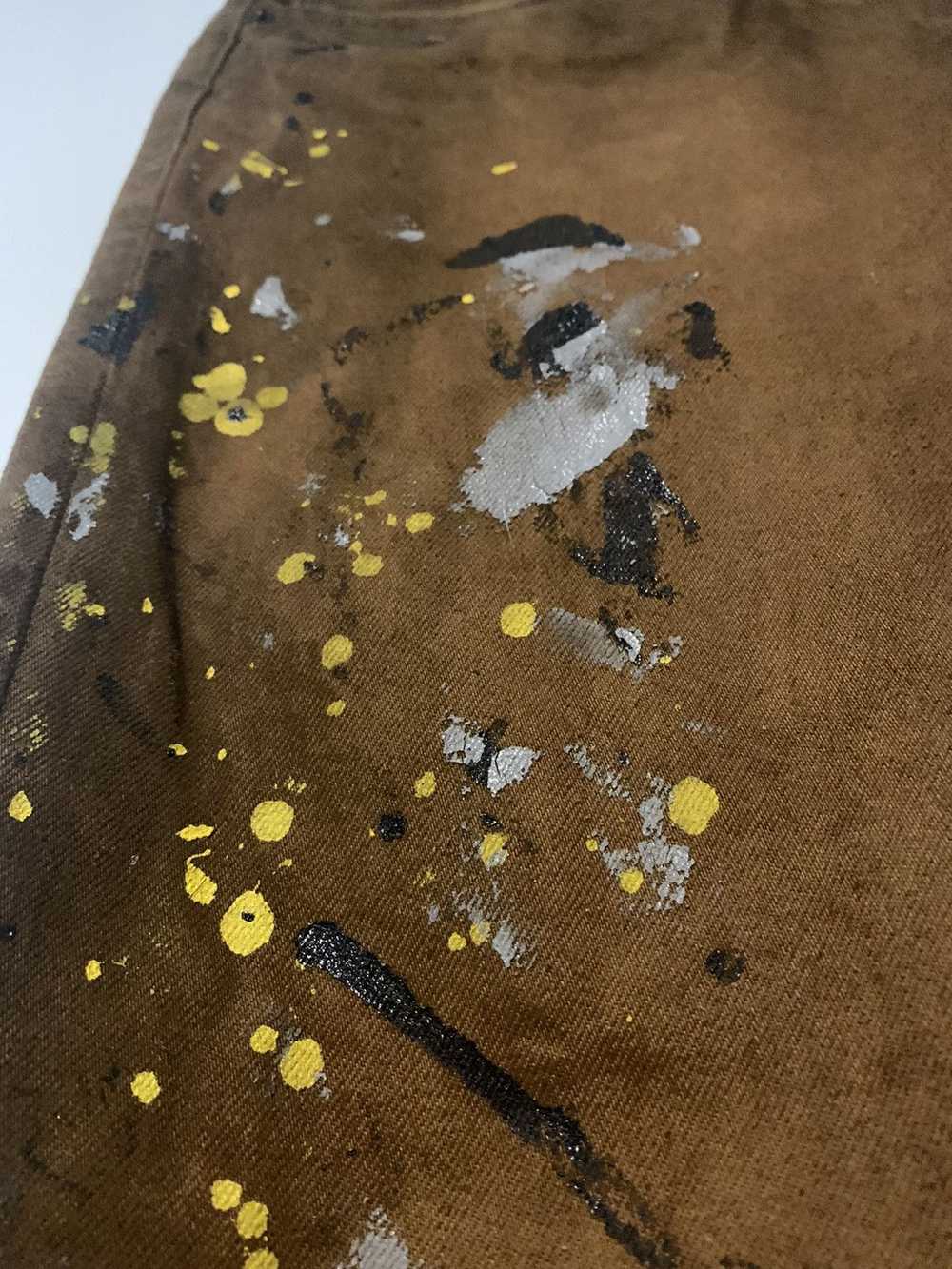 HIDDEN Hidden NY brown paint splatter jeans - image 3