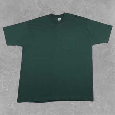 Green Vintage Single Stitch BVD Pocket T-Shirt Si… - image 1