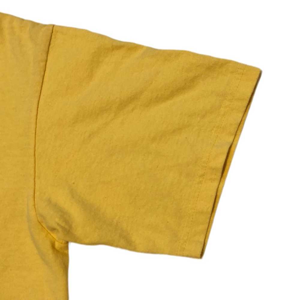 Vintage SeaWorld Graphic T Shirt Yellow Busch Gar… - image 4