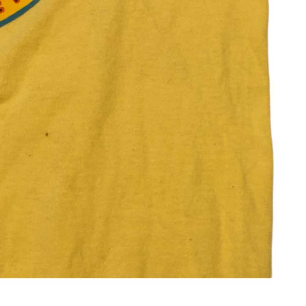 Vintage SeaWorld Graphic T Shirt Yellow Busch Gar… - image 6