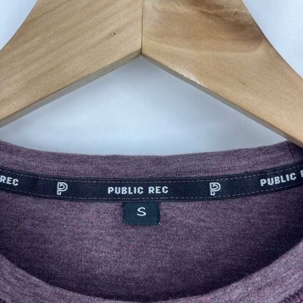 Public Rec Shirt Size Small Mens Purple Go To Cre… - image 3