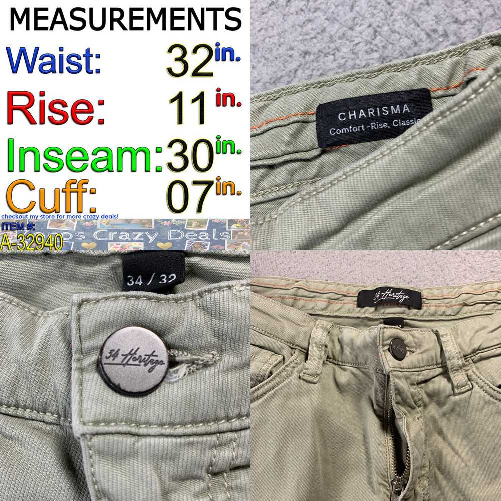 Heritage 34 Heritage Mens Jeans 32x30 Measured Li… - image 4